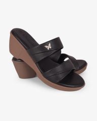 Dép Đế Xuồng Hạnh Dung Hai Quai Khóa Bướm HD11167AV