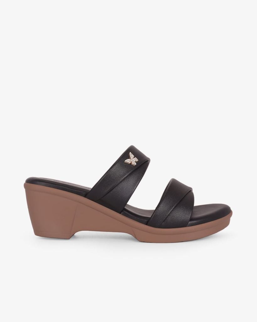 Dép Đế Xuồng Hạnh Dung Hai Quai Khóa Bướm HD11167AV