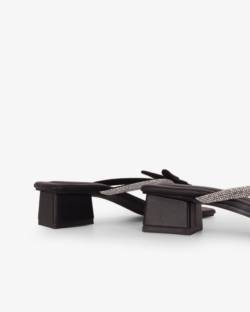 Dép Cao Gót Hạnh Dung Xỏ Ngón  Khóa Hoạt Hình