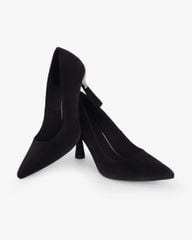 Giày Cao Gót Hạnh Dung Lụa Vân Nổi HD11169AV