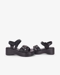 Sandal Đế Xuồng Hạnh Dung Quai Đan Chéo Khóa HD11171AV