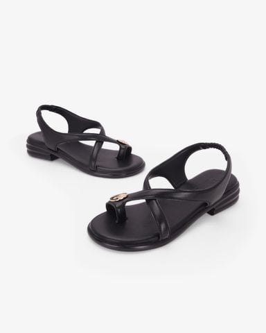 Sandal Hạnh Dung Xỏ Ngón Khoen Vàng HD11172AV
