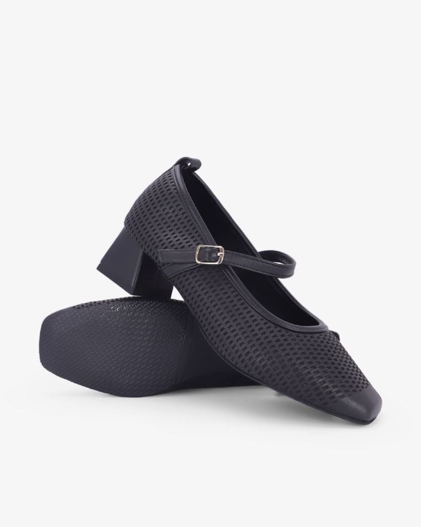 Giày Cao Gót Hạnh Dung Đục Lỗ HD11175AV