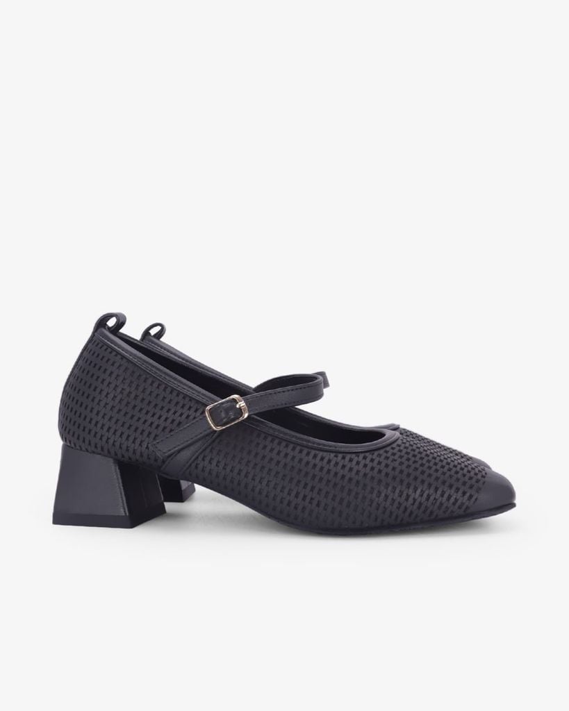 Giày Cao Gót Hạnh Dung Đục Lỗ HD11175AV