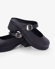 Dép Bít Mũi Hạnh Dung Quai Kim Cài Cổ Điển HD11179AV