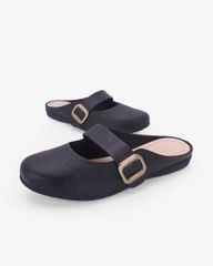 Dép Bít Mũi Hạnh Dung Vân Da Mềm HD11180AV