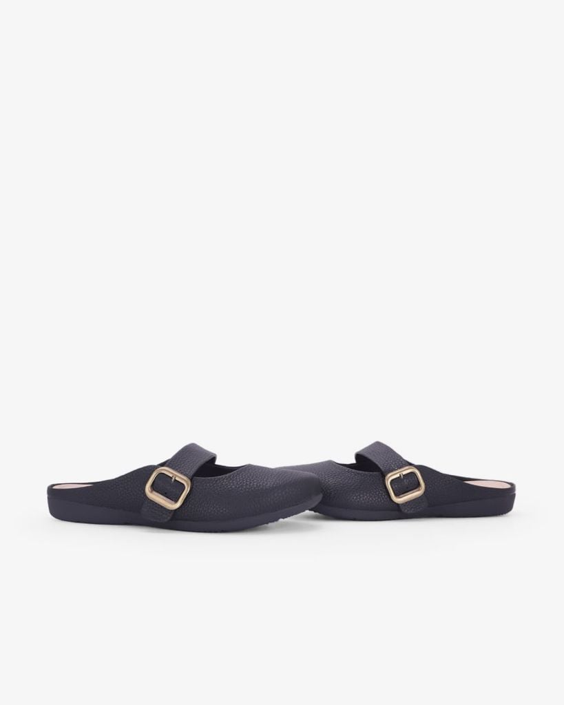 Dép Bít Mũi Hạnh Dung Vân Da Mềm HD11180AV