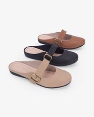 Dép Bít Mũi Hạnh Dung Vân Da Mềm HD11180AV