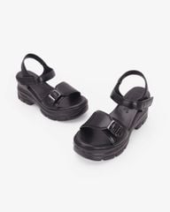 Sandal Đế Xuồng Hạnh Dung  Quai Ngang Khóa HD11181AV