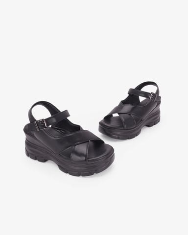 Sandal Đế Xuồng Hạnh Dung Đan Chéo HD11182AV