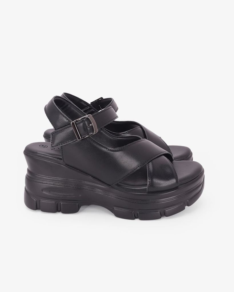 Sandal Đế Xuồng Hạnh Dung Đan Chéo HD11182AV