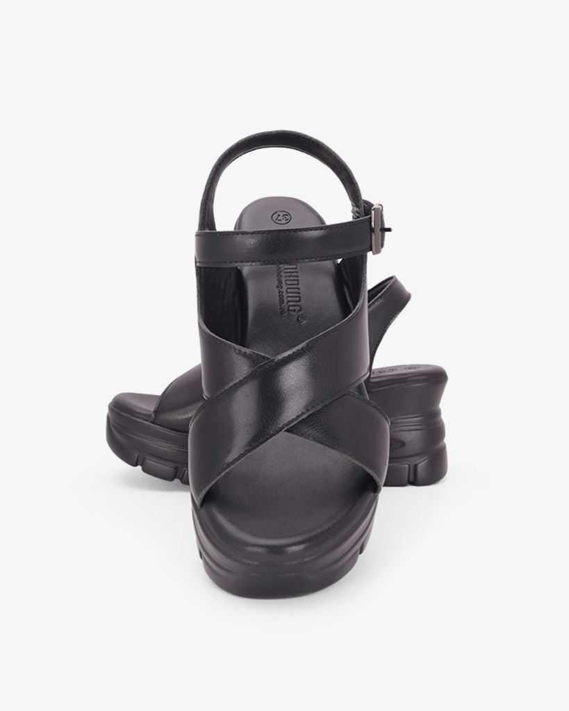 Sandal Đế Xuồng Hạnh Dung Đan Chéo HD11182AV