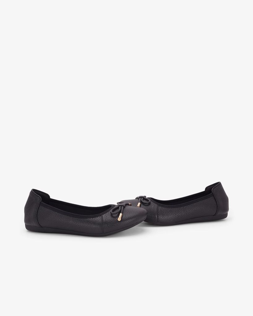 Giày Búp Bê Hạnh Dung Nơ Dây HD11189AV