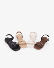 Sandal Đế Xẹp Hạnh Dung Double Strap HD11191AV