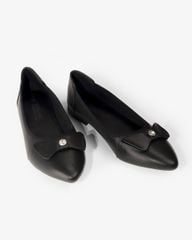 Giày Búp Bê Hạnh Dung Nơ Lá Cách Điệu HD1127AV