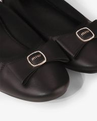 Giày Búp Bê Hạnh Dung Nơ Xoàn HD1128AV