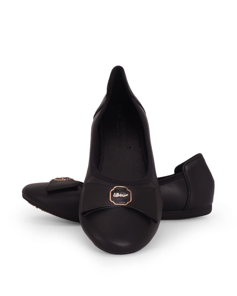 Giày Búp Bê Hạnh Dung Nơ Xoàn HD1128AV