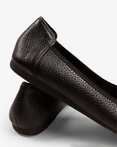 Giày Búp Bê Hạnh Dung Nơ Khóa Tròn HD1132AV