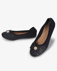 Giày Búp Bê Hạnh Dung Nơ Đính Hoa HD1134AV