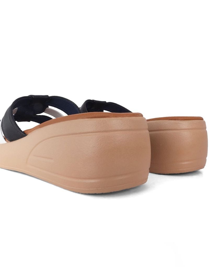 Dép Đế Xuồng Hạnh Dung Quai Phối Luồn HD1147AV