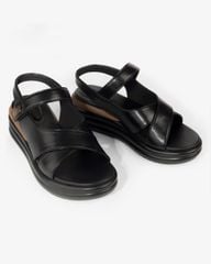 Sandal Đế Xuồng Hạnh Dung Quai Chéo Liền Hậu HD1149AV