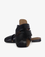 Dép Bít Mũi Hạnh Dung Quai Bản To Đan Chéo HD1180AV