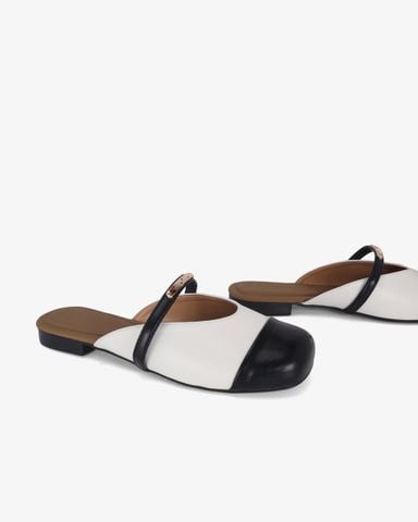 Dép Bít Mũi Hạnh Dung Two Toned Niiu Niiu HD1183AV