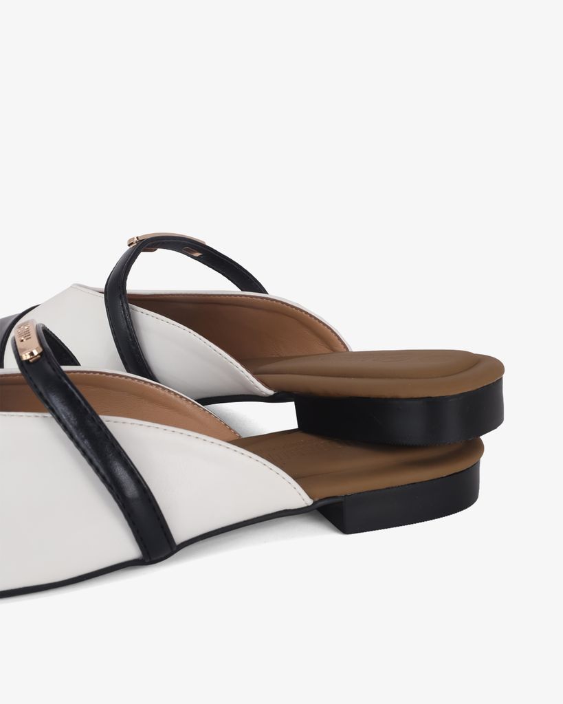 Dép Bít Mũi Hạnh Dung Two Toned Niiu Niiu HD1183AV