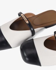 Dép Bít Mũi Hạnh Dung Two Toned Niiu Niiu HD1183AV