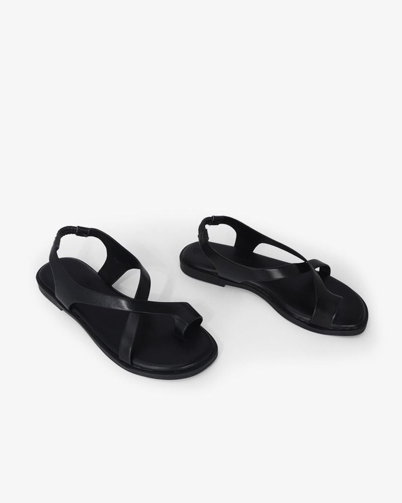 Sandal Xẹp Hạnh Dung Xỏ Ngón Quai Thun HD1186AV