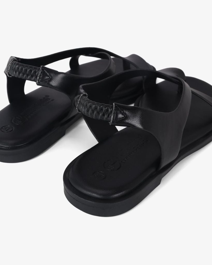 Sandal Xẹp Hạnh Dung Xỏ Ngón Quai Thun HD1186AV