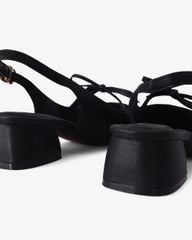 Giày Sandal Hạnh Dung Bít Mũi Dây Nơ HD1197AV