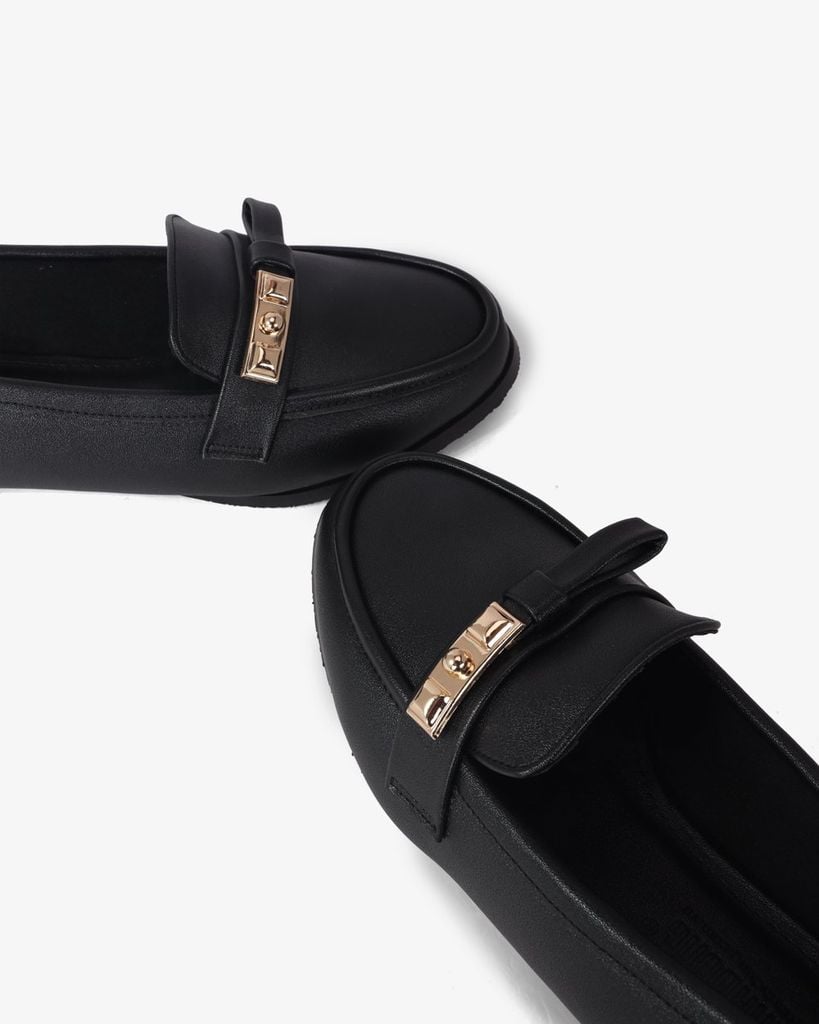 Giày Mọi Hạnh Dung Khóa Nơ Nhỏ HD1189AV