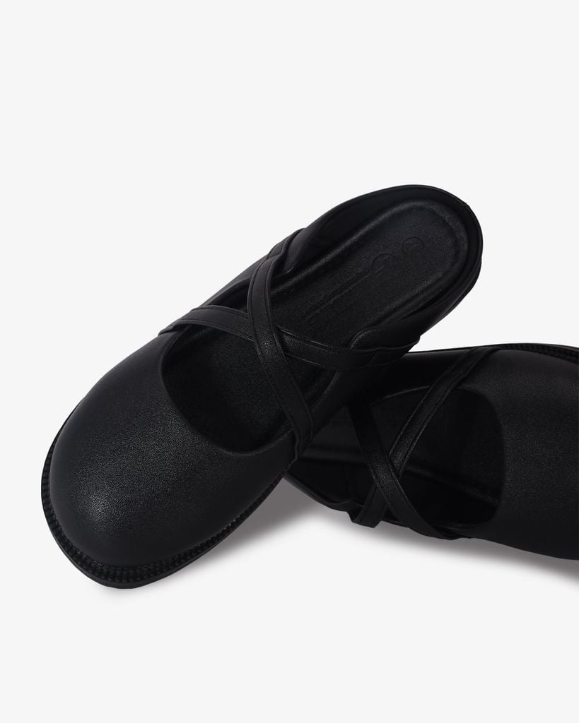 Dép Bít Mũi Hạnh Dung Hai Quai Chéo Mảnh HD1192AV