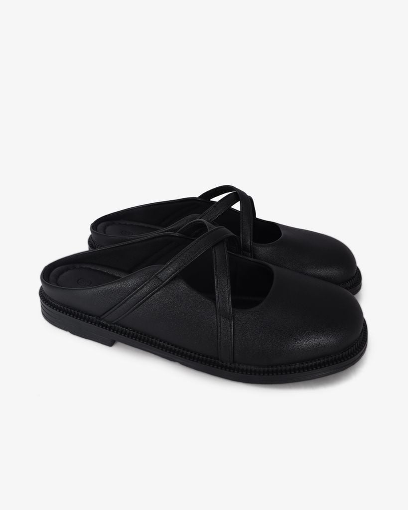 Dép Bít Mũi Hạnh Dung Hai Quai Chéo Mảnh HD1192AV