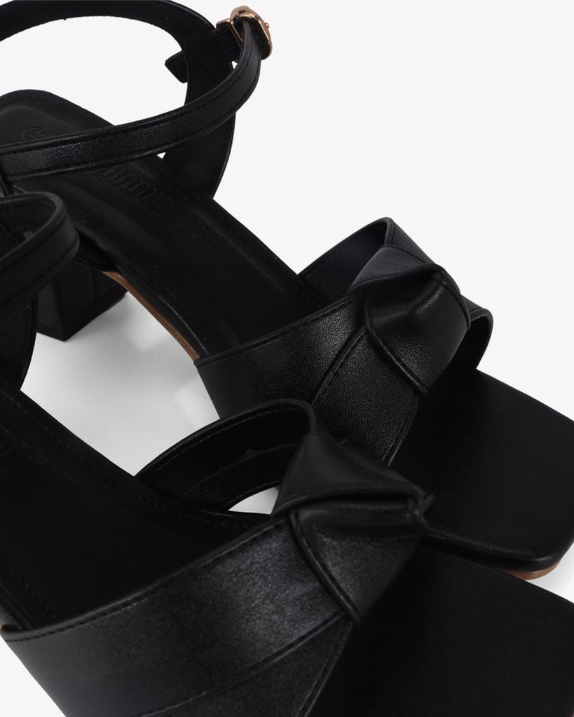 Giày Sandal Hạnh Dung Quai Bản Nơ Thắt HD1194AV