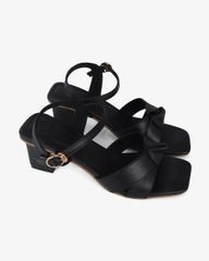 Giày Sandal Hạnh Dung Quai Bản Nơ Thắt HD1194AV