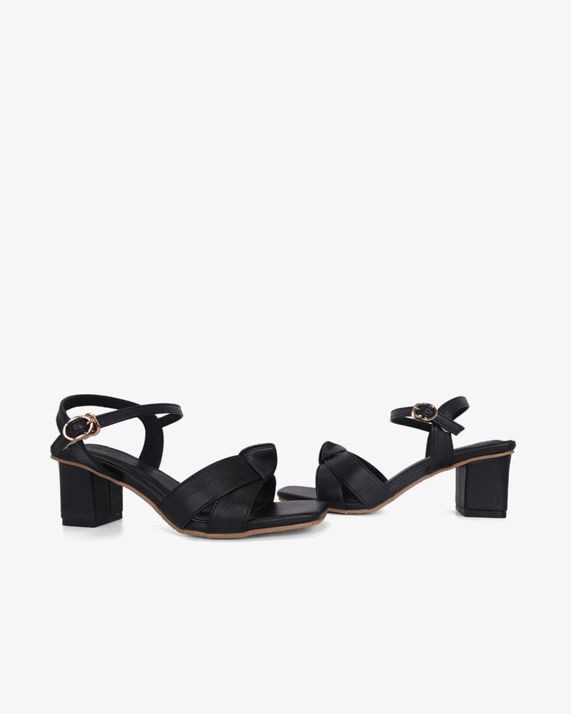 Giày Sandal Hạnh Dung Quai Bản Nơ Thắt HD1194AV