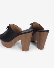 Dép Cao Gót Hạnh Dung Quai Cổ Tim Smile HD12297AM