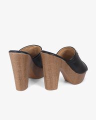 Dép Cao Gót Hạnh Dung Quai Bản Đắp HD12298AM