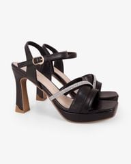 Sandal Hạnh Dung Cao Gót Quai Chéo N HD12299AM