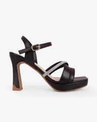 Sandal Hạnh Dung Cao Gót Quai Chéo N HD12299AM