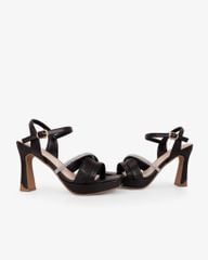 Sandal Hạnh Dung Cao Gót Quai Chéo N HD12299AM
