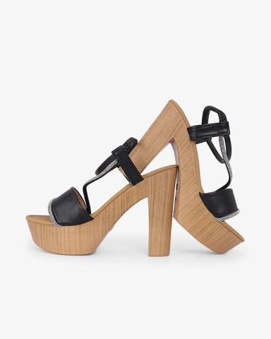 Sandal Hạnh Dung Quai Ngang Xoàn Chéo HD12300AM