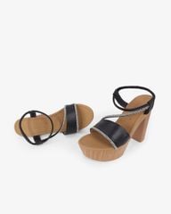 Sandal Hạnh Dung Quai Ngang Xoàn Chéo HD12300AM