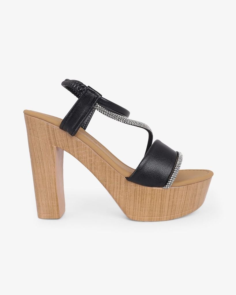 Sandal Hạnh Dung Quai Ngang Xoàn Chéo HD12300AM