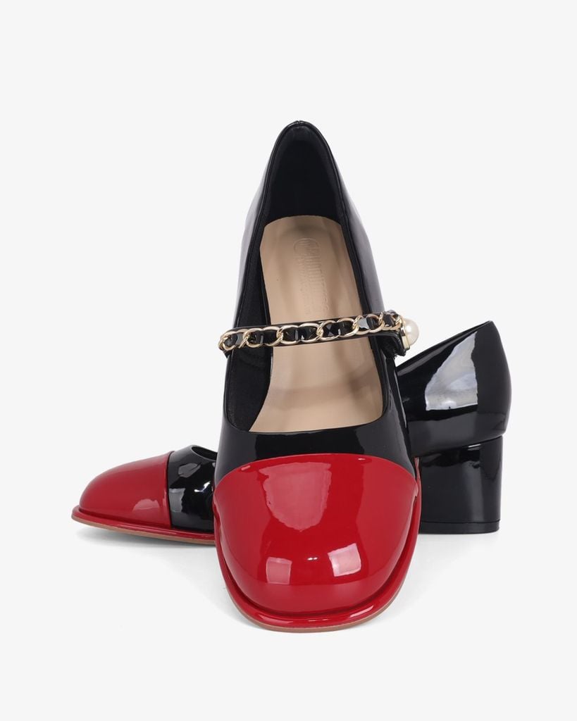 Giày Cao Gót Hạnh Dung Two Toned HD1502CH