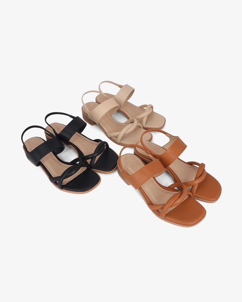 Sandal Hạnh Dung Bản Quai Xoắn HD1504CH