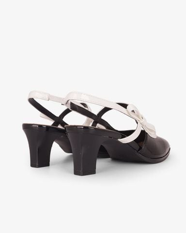 Giày Sandal Cao Gót Hạnh Dung Điểm Nơ HD1505CH