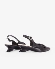 Sandal Cao Gót Nơ Đính Hạt HD1704AI